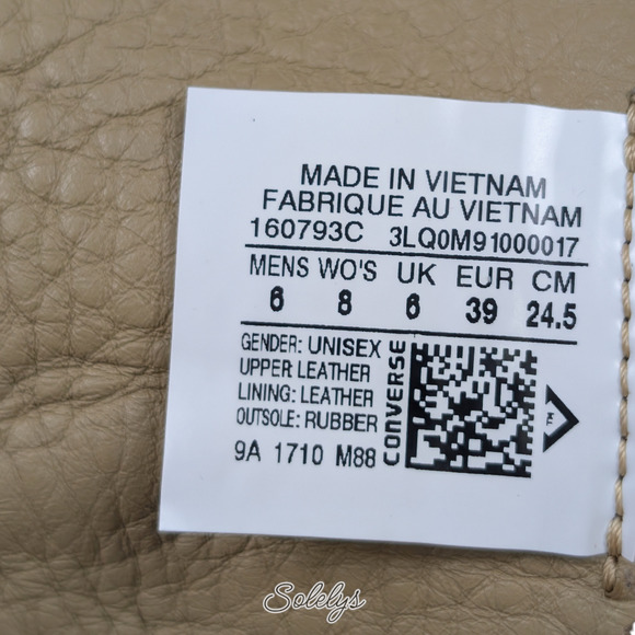 Converse x J.W. Anderson Chuck 70 XHI Suede Calf High Sneaker Boot Womens 8 - Picture 6 of 12